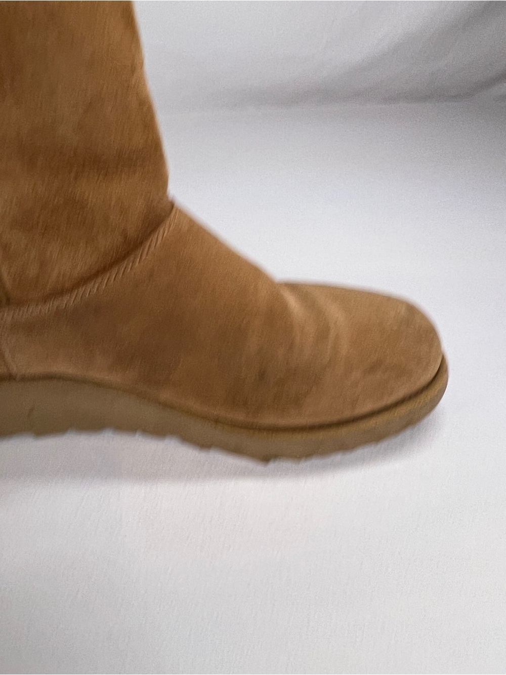 UGG Chestnut Suede Shearling Lined Ankle Boots - Picture 8 of 13